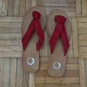 Women’s Red Sandals